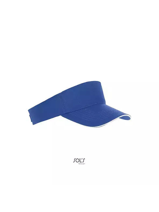 About Basics Fabric Women's Visor Hat Blue