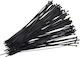 Proline Proline Kunststoff Kabelbinder 100mmx2.5mm in Schwarz Farbe 100Stk 59110