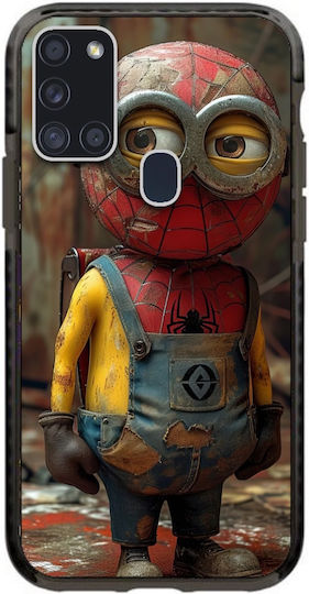 Spiderman Minion Θήκη Κινητού 91741 Σχέδιο Πολύχρωμη Samsung Galaxy A21s
