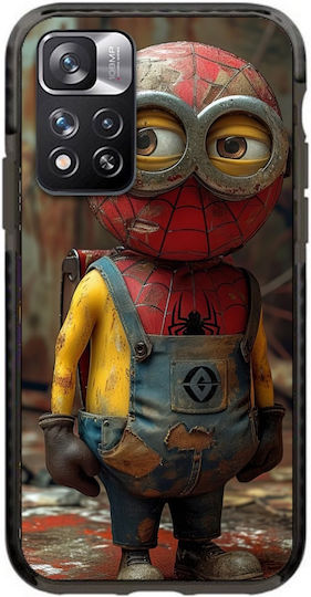 Spiderman Minion Θήκη Κινητού 91741 Σχέδιο Πολύχρωμη Xiaomi Redmi Note 11 Pro 4g/5g