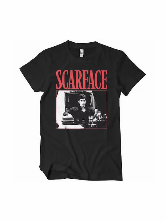 Scarface Tony Montana Schwarzes T-Shirt