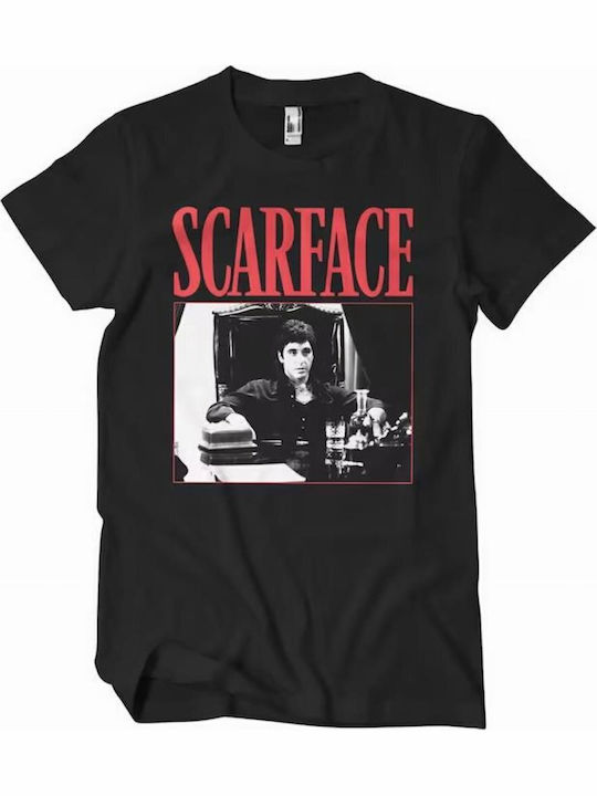 Scarface Tony Montana Black T-shirt Scarface Tony Montana Black T-shirt