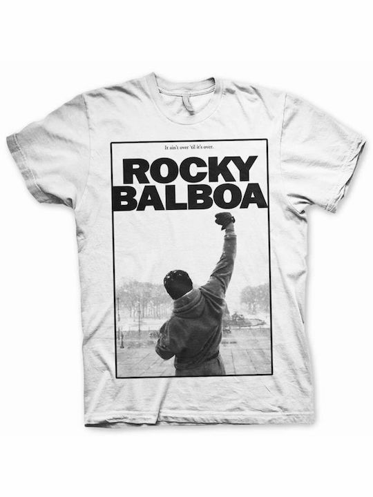 Rocky It Ain't Over White T-shirt