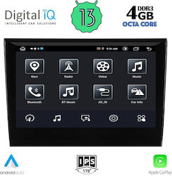 Digital IQ Car-Audiosystem für Porsche Boxster / Kaiman 2005-2008 (Bluetooth/USB/WiFi/GPS) mit Touchscreen 8"