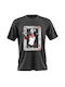 Herrenbluse Harley Quinn Mb203-schwarz