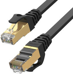 Unitek C1897BK-10M S/FTP Netzwerkkabel Cat.7 Ethernet Länge 10m Schwarz