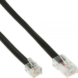 InLine 18645 U/UTP Netzwerkkabel Ethernet 6m Schwarzes