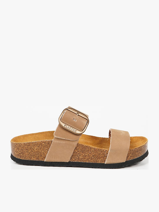 Plakton Apure Leather Women's Flat Sandals Anat...