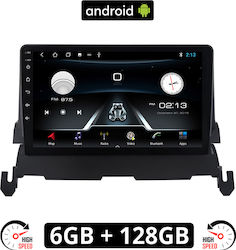 Ηχοσύστημα Αυτοκινήτου 2DIN (Bluetooth/USB/AUX/WiFi/GPS) με Οθόνη Αφής 9"