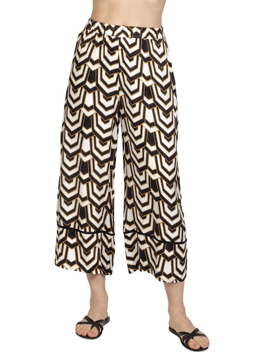 Dama Tesatura Capri Pantaloni MULTI