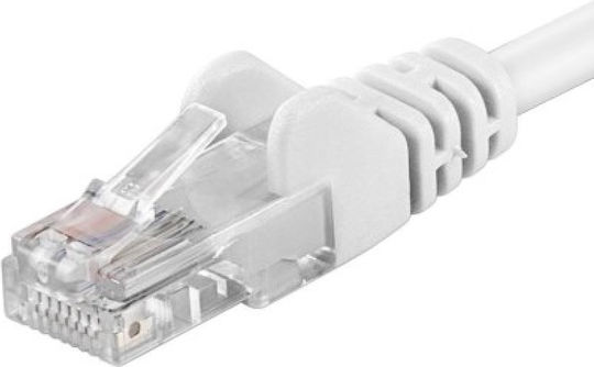 PremiumCord U/UTP Cat.6 Ethernet Network Cable 0.25m White