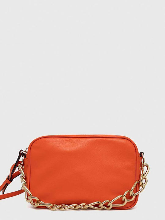 Rote Valentino Lederhandtasche Farbe Orange 2q2b0d40wld