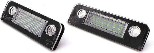 Светлини за регистрационната табела LED за Ford Fiesta / Fusion / Mondeo 2бр