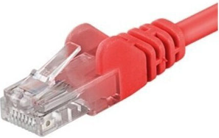 PremiumCord U/UTP Cat.5e Ethernet Network Cable 1.5m Red
