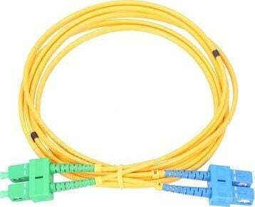 Extralink Καλώδιο Οπτικής Ίνας SC/APC-SC/UPC 3m Κίτρινο
