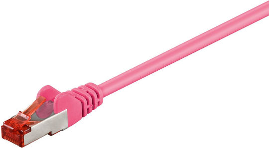 Microconnect F/UTP Cat.6 (Gigabit) Καλώδιο Δικτύου Ethernet 1.5m Ροζ