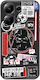 Star Wars - Darth Vader Back Cover Σιλικόνης Πολύχρωμο (Redmi Note 13 4G)