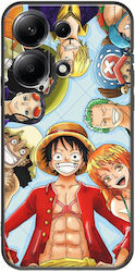 One Piece Back Cover Σιλικόνης Πολύχρωμο (Redmi Note 13 4G)