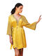 Aggel Women's Kimono Yellow