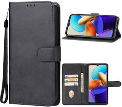 Vivo Y35 4g 2022 Leather Phone Case Black