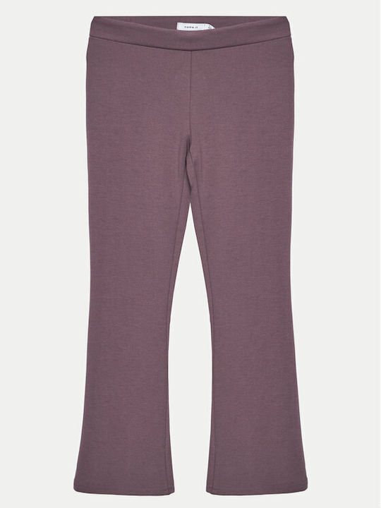 Name It Pantaloni copii din material textil Violet