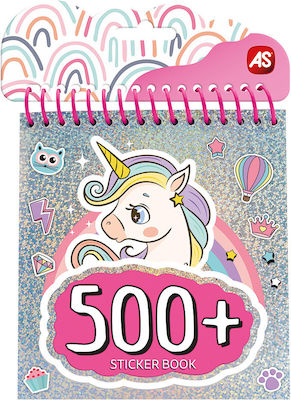 AS Aufkleber Unicorn 500Stück