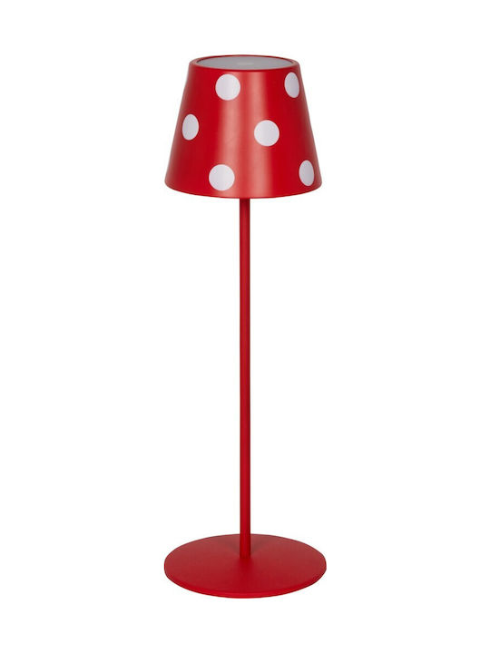 Kidslife Led Παιδικό Φωτιστικό Γραφείου Αφής Κόκκινο 38εκ.