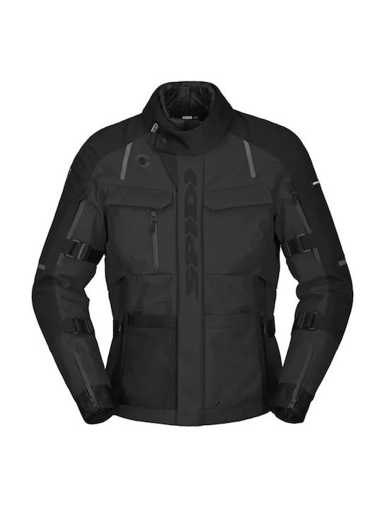 Spidi Evo 2 Herren Motorradjacke 4 Jahreszeiten Schwarz