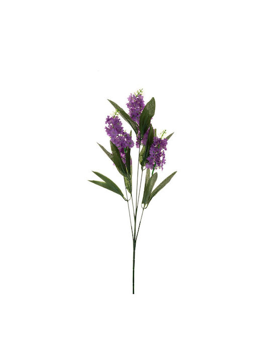 Iliadis Artificial Decorative Branch Lavender 60cm 1pcs