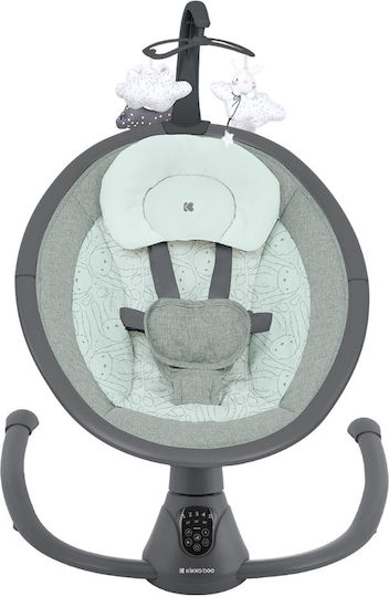 Kikka Boo Electric Baby Relax Swing Twiddle with Music Green for Child up to 9kg