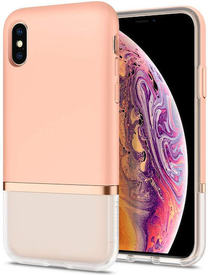 Spigen La Manon Jupe Back Cover Portocaliu (iPhone X / XS)
