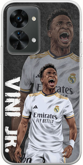 Football Stars Vinicius Junior Back Cover Σιλικόνης Πολύχρωμο (OnePlus Nord 2T)