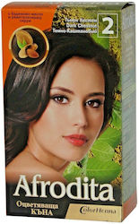Vopsea de păr Aphrodite Henna No2 Maro Închis 50g