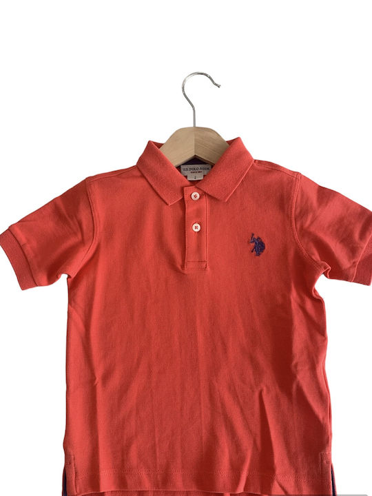 U.S. Polo Assn. Kinderpolo Koralle 41029