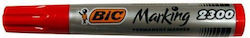 BIC Marker Permanent Roșu