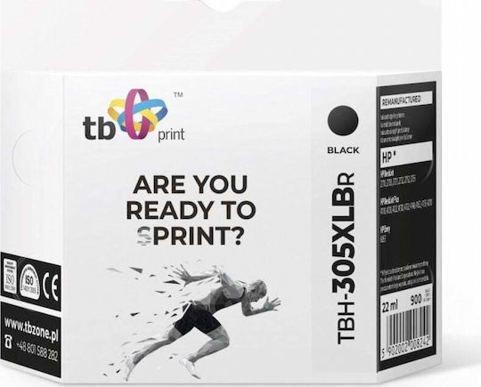 TB Print Съвместимо Мастило За Принтер InkJet HP 900 Страници 22ml Черно 1 Брой