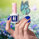 Hallo Hybrid 342 Königsblauer Halbpermanent Nagellack 5 ml