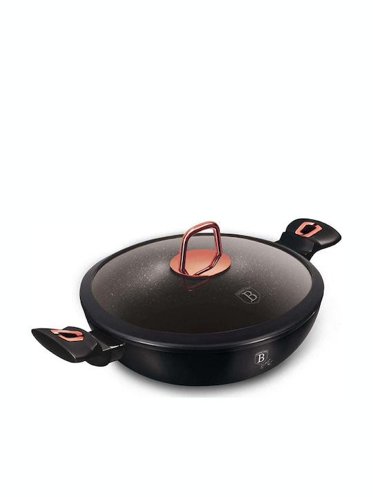 Berlinger Haus Wok With Lid made of Aluminum 30cm