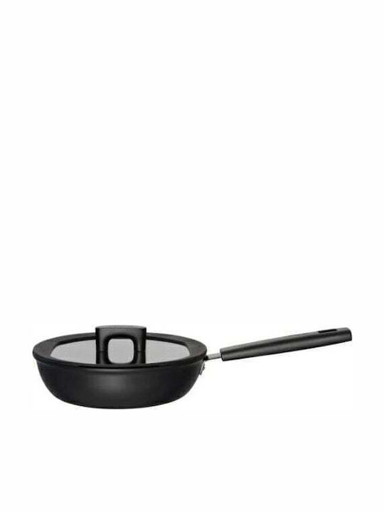 Fiskars Tigaie Hard Face Din Aluminiu Cu Capac ...