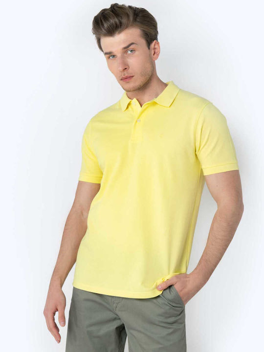The Bostonians Ανδρική Μπλούζα Polo Κίτρινο