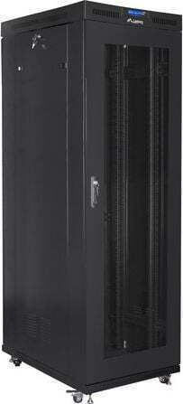 Lanberg Boden Rack-Schrank 27U 80x80cm Gray FF01-8027-23BL
