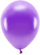 Set of 100 Balloons Purple 26cm