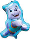 Luftballon Folie Jumbo Blau 75cm