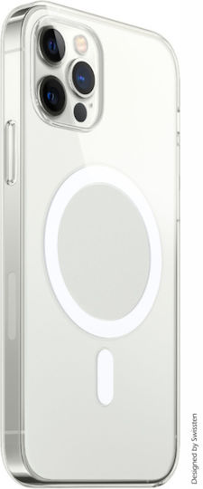 Swissten Back Cover Silicone / Plastic Transparent (iPhone 13 Pro Max)
