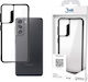 3MK Satin Armor Back Cover Plastic 1.5mm Black (Galaxy S21)