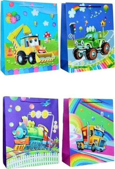 W&K Papier Geschenkverpackung für Geschenk 32cm Verschiedene Designs oder Farben