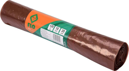 Flo Trash Bags for the Garden Capacity 120lt 10pcs Green