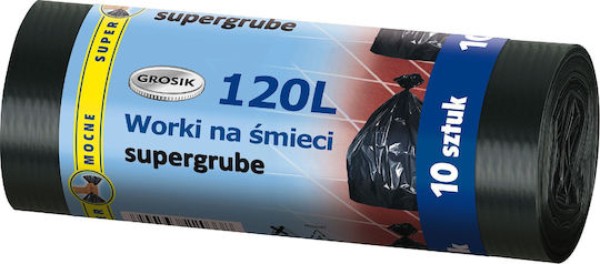 Sarantis Trash Bags for the Garden Capacity 120lt 10pcs Black