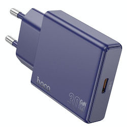 Hoco Φορτιστής Χωρίς Καλώδιο GaN με Θύρα USB-C ...