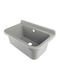 Hydroland Drop-In Spüle aus Verbundgranulat B55xT34cm Gray